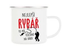 Divja Plechový hrnček pre najlepšieho rybára