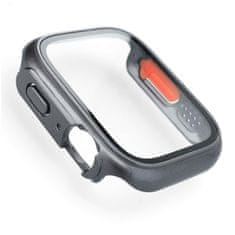 BB-Shop Ochranné puzdro so skleneným krytom pre Apple Watch sivé