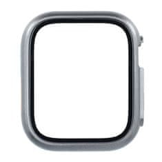 BB-Shop Ochranné puzdro so skleneným krytom pre Apple Watch sivé