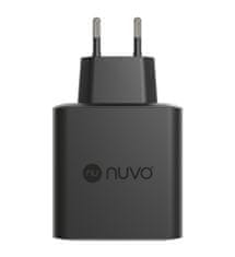 Nuvo GaN sieťový adaptér 65 W s Power Delivery a Quick Charge