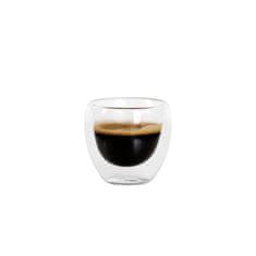 Pohár 100ML ESPRESSO, DVOJITÉ BOROSILIKÁTOVÉ SKLO