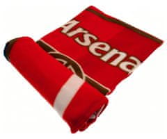 FAN SHOP SLOVAKIA Fleecová deka Arsenal FC, červená, 125x150 cm