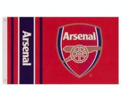 FAN SHOP SLOVAKIA Vlajka Arsenal FC, červená, 152x91cm