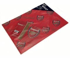 FAN SHOP SLOVAKIA Darčekový baliaci papier Arsenal FC, 70x50 cm, 2ks