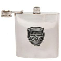 FAN SHOP SLOVAKIA Nerezová ploskačka Arsenal FC, 180 ml