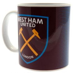 FAN SHOP SLOVAKIA Hrnček West Ham United FC, vínovo-modrý, 300 ml