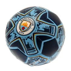 FAN SHOP SLOVAKIA Penová antistresová loptička Manchester City FC, modrá, 10 cm