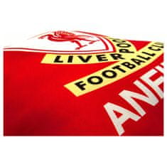 FAN SHOP SLOVAKIA Vankúšik Liverpool FC, červený, 35x35 cm