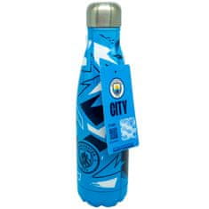 FAN SHOP SLOVAKIA Termoska Manchester City FC, svetlo modrá, 500 ml