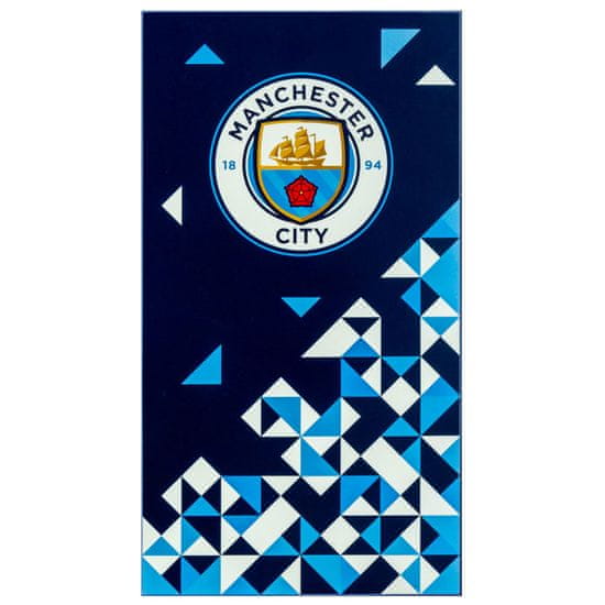 FAN SHOP SLOVAKIA Plážová osuška Manchester City FC, 140x70 cm