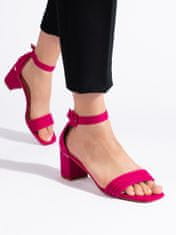 Amiatex Dámske sandále 108204 + Nadkolienky Gatta Calzino Strech, odtiene ružovej, 40