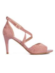 Amiatex Dámske sandále 108214 + Nadkolienky Gatta Calzino Strech, odtiene ružovej, 36
