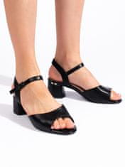 Amiatex Dámske sandále 108221 + Nadkolienky Gatta Calzino Strech, čierne, 37