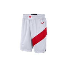 Nike Nohavice basketball biela 173 - 177 cm/S Nba Toronto Raptors Home