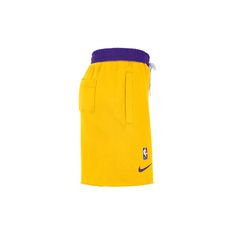 Nike Nohavice žltá 188 - 192 cm/XL Nba Los Angeles Lakers Courtside 75