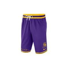 Nike Nohavice basketball fialová 178 - 182 cm/M Nba Los Angeles Lakers