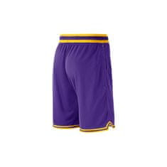 Nike Nohavice basketball fialová 178 - 182 cm/M Nba Los Angeles Lakers