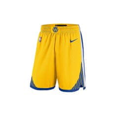 Nike Nohavice basketball žltá 183 - 187 cm/L Nba Golden State Warriors Swingman