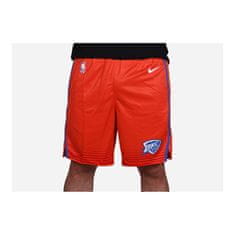 Nike Nohavice basketball oranžová 178 - 182 cm/M Nba Oklahoma City Swingman