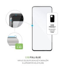 FIXED Tvrzené sklo Full-Cover pro Motorola Moto G24 Power, lepení přes celý displej, černé