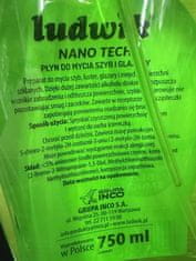 Ludwik čistič skla a glazúry 750 ml nano - tech apple