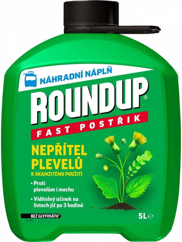 Roundup postřikovač Fast 5 l, náhradní náplň