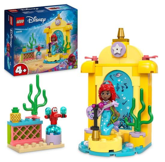 LEGO Disney Princess 43235 Ariel a jej hudobné pódium