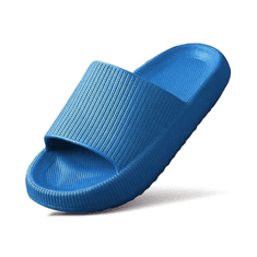 VIVVA® Mäkké domáce penové unisex papuče | FLIPSY, modrá, 44