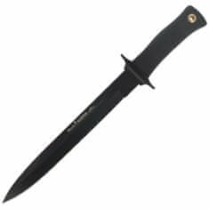 Muela SCORPION-26N taktický nôž 26 cm, celočierna, guma, kožené puzdro
