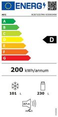 AEG Kombinovaná chladnička 8000 Cooling 360 RCB732D7MX