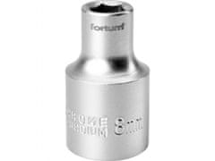 Fortum Hlavica nástrčná 1/2", 8mm, L 38mm