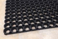 Vonkajší čistiaci rohožka guma Domino 22mm – na von aj na doma 50x80