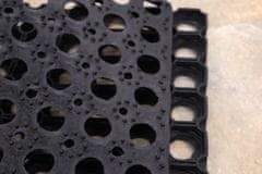 Vonkajší čistiaci rohožka guma Domino 17mm – na von aj na doma 40x60