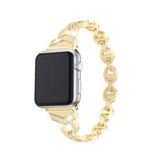 TopQ  Remienok pre Apple Watch 38/40/41 Design 3 zlatý