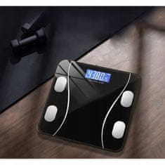 Northix Inteligentná osobná váha s Bluetooth - meria do 180 kg 