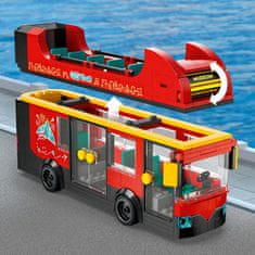 LEGO City 60407 Červený dvojposchodový vyhliadkový autobus