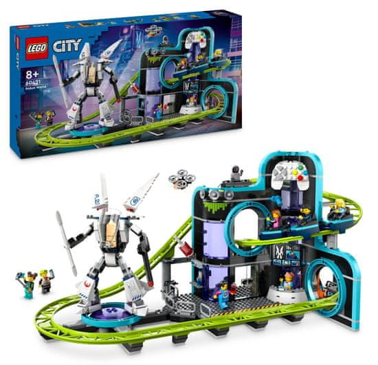 LEGO City 60421 Zábavný park Robotický svet