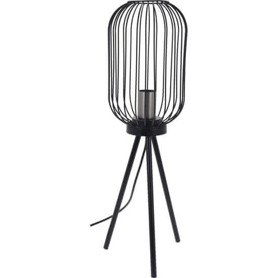 HOMESTYLING Lampa kovová strieborná 60 x 17,5 cm