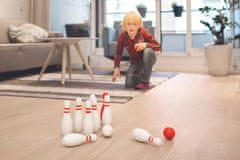 BS Toys Bowling - červená & biela