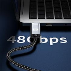 Tech-protect Ultraboost kábel HDMI 2.1 4K / 8K 1m, čierny