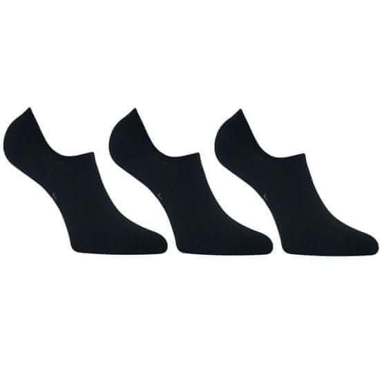 Voxx 3PACK ponožky čierné (Barefoot sneaker)