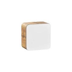 Kúpeľňová skrinka ARUBA WHITE 831 - dub craft zlatý/biely lesk