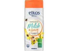 Elkos Sprchový gél Med & Mlieko 300ml