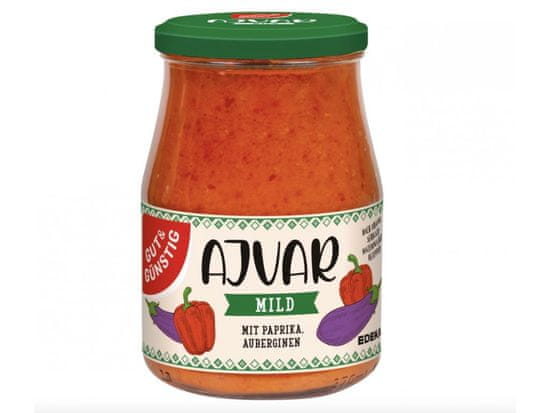 G&G Ajvar stredne pálivý 340ml