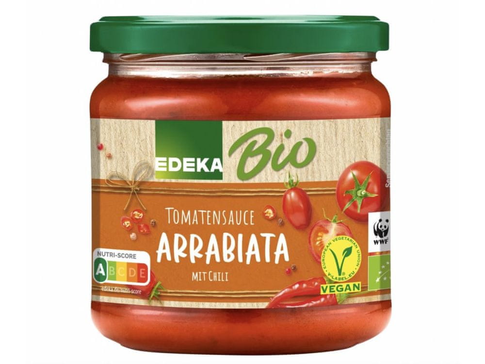 Edeka BIO Paradajková omáčka Arrabbiata 350ml