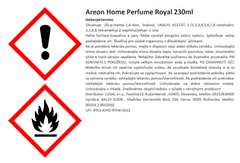 Areon Aróma difuzér Perfum Sticks Exclusive Selection Royal 230 ml