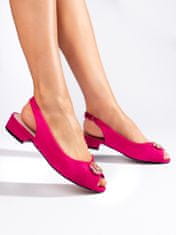 Amiatex Dámske sandále 108251 + Nadkolienky Gatta Calzino Strech, odtiene ružovej, 36