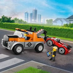 LEGO City 60435 Odťahový voz a oprava športiaka