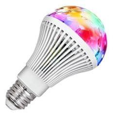 Verk  24272 LED Disko žiarovka E27 3W RGB