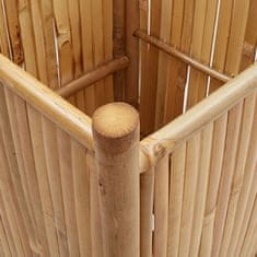 Petromila vidaXL Kvetináč 40x40x80 cm bambus